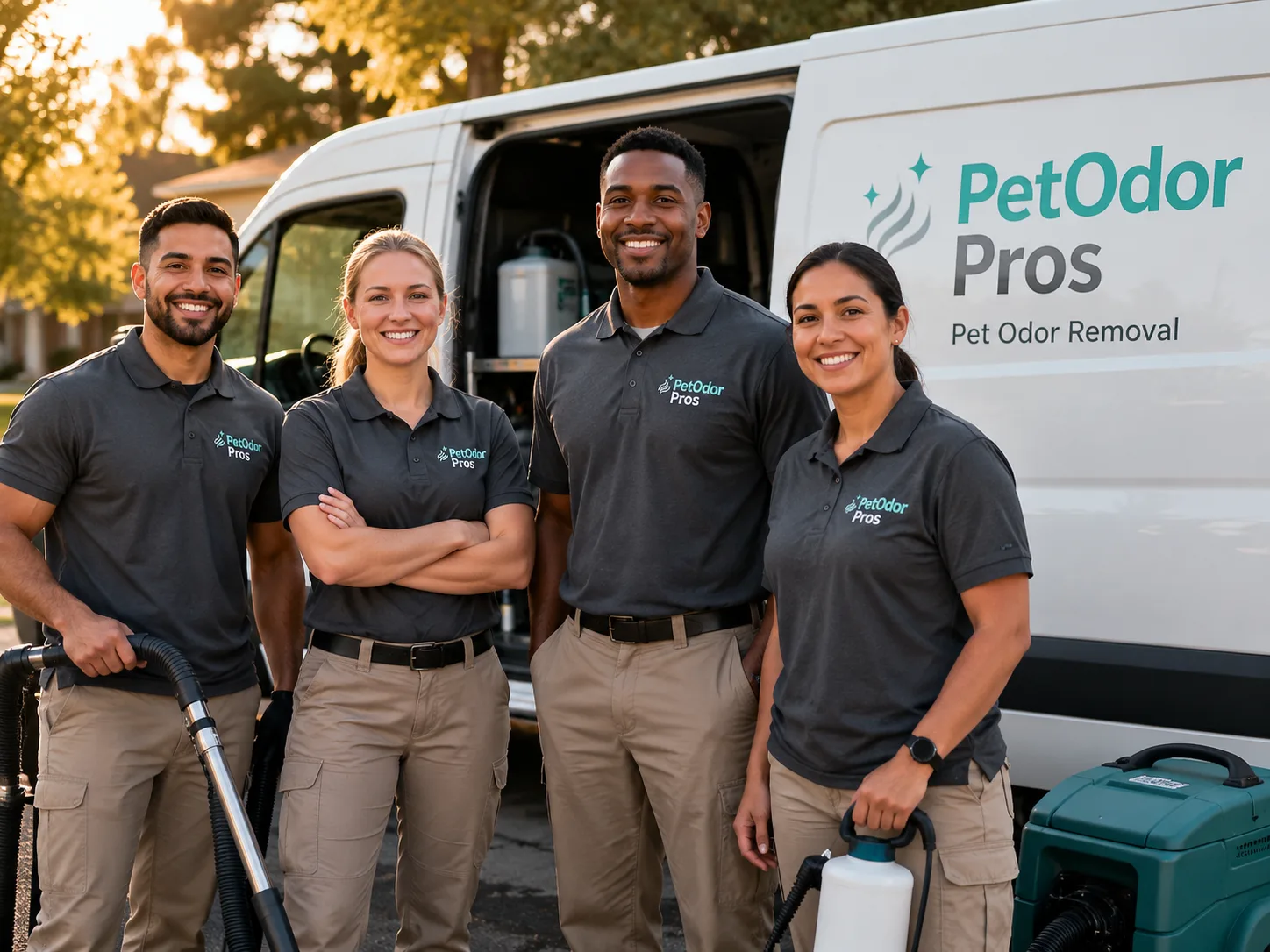 Pet Odor Removal team serving Oakland, ME